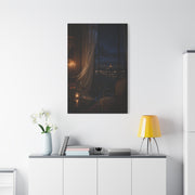 Candlelit Paris Night Romance Wall Art & Canvas Print