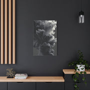 Smoke Ink Monochrome Abstract Wall Art & Canvas Print