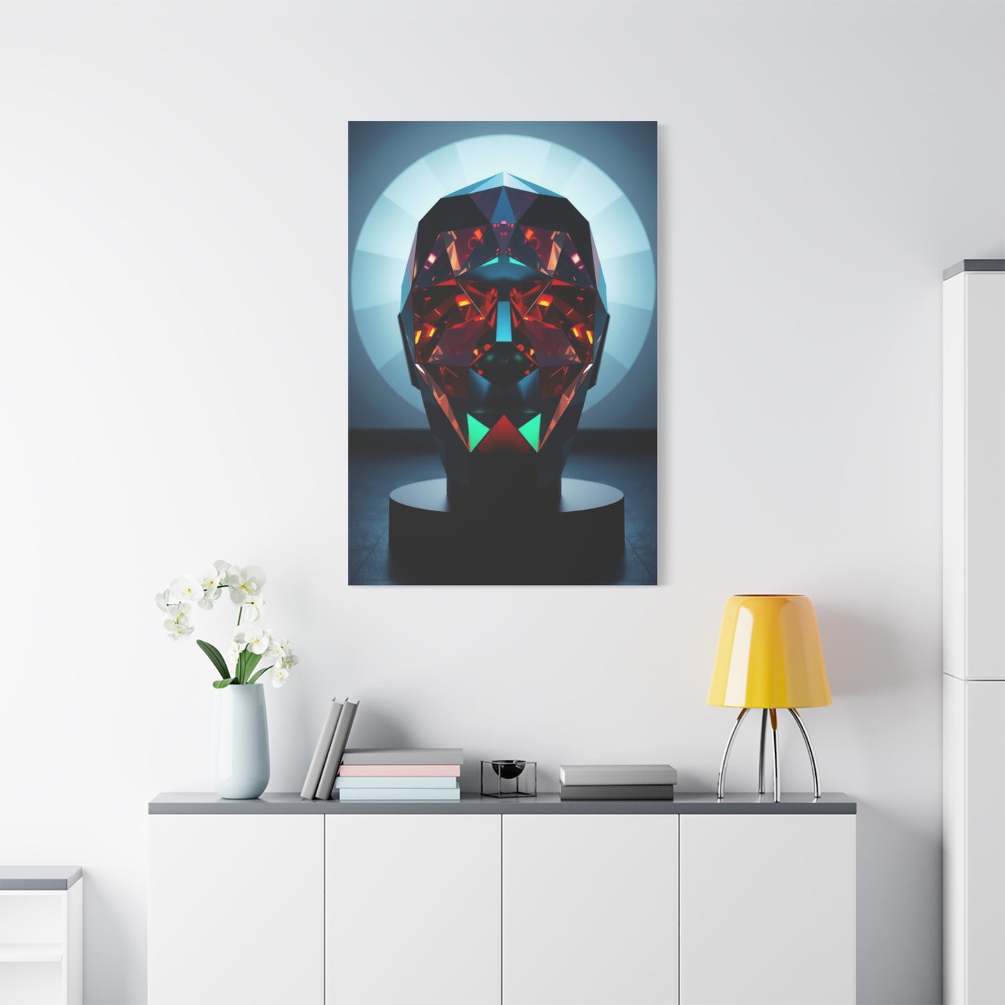 Harmonious Geometric Expression Wall Art & Canvas Print
