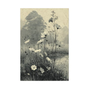 Vintage Wildflower Meadow Botanical Wall Art & Canvas Print