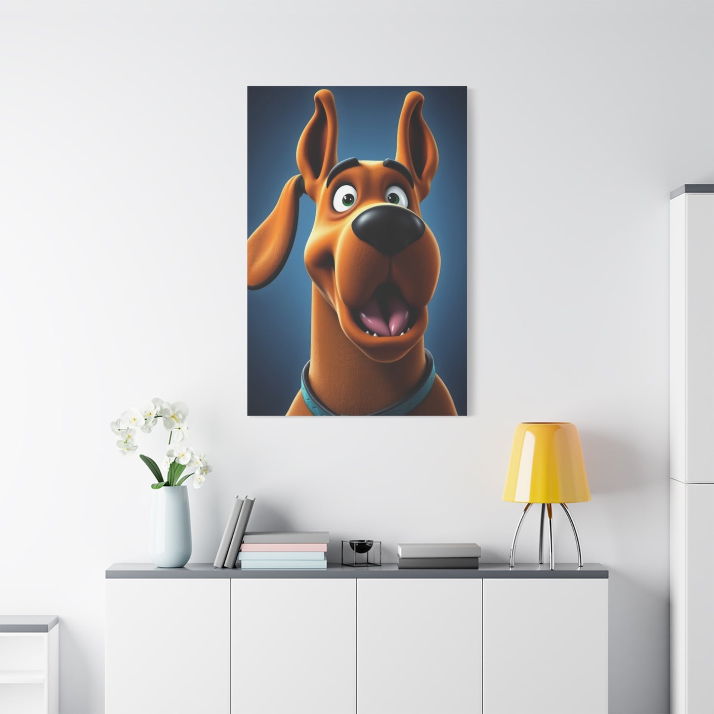 Supreme Scooby-Doo (TV Series) Characters Art Beautiful Collection Wall Art & Canvas Print