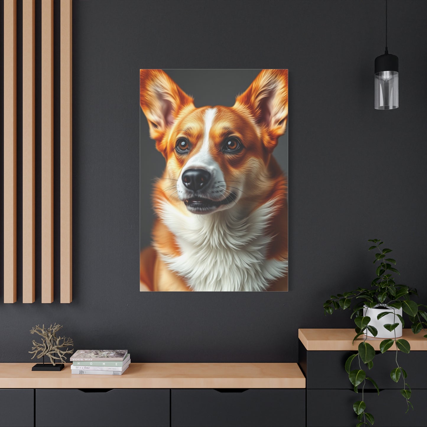 Corgi Dog Art Canvas Art 1 Wall Art & Canvas Print