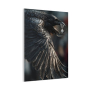 Crow Stealing Diamond Earring Wall Art & Canvas Print