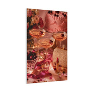 Galentine Celebration Luxe Party Still Life Wall Art & Canvas Print