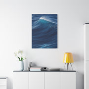 Open Ocean Cresting Wave Study Wall Art & Canvas Print