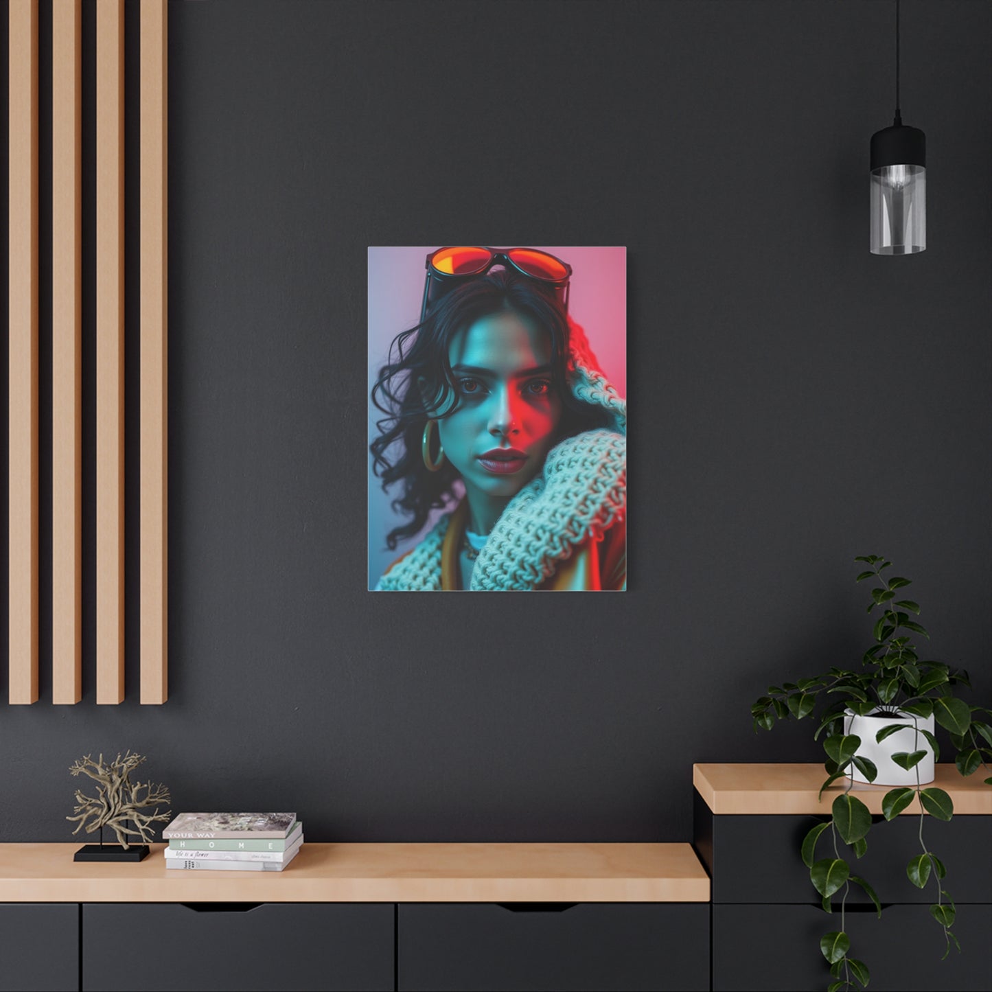 Supreme 70’s Aesthetic Art Canvas Wall Art & Canvas Print