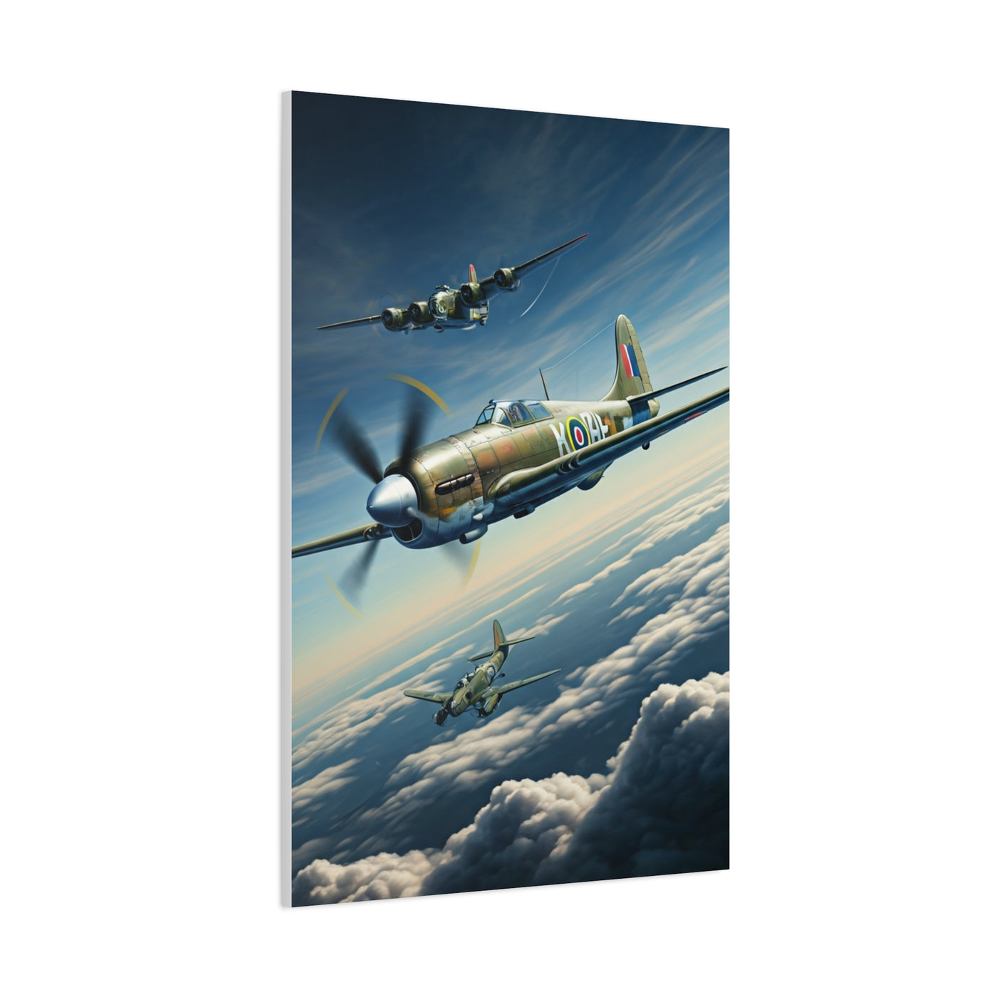 Squadron Sky Formation Wall Art & Canvas Prints