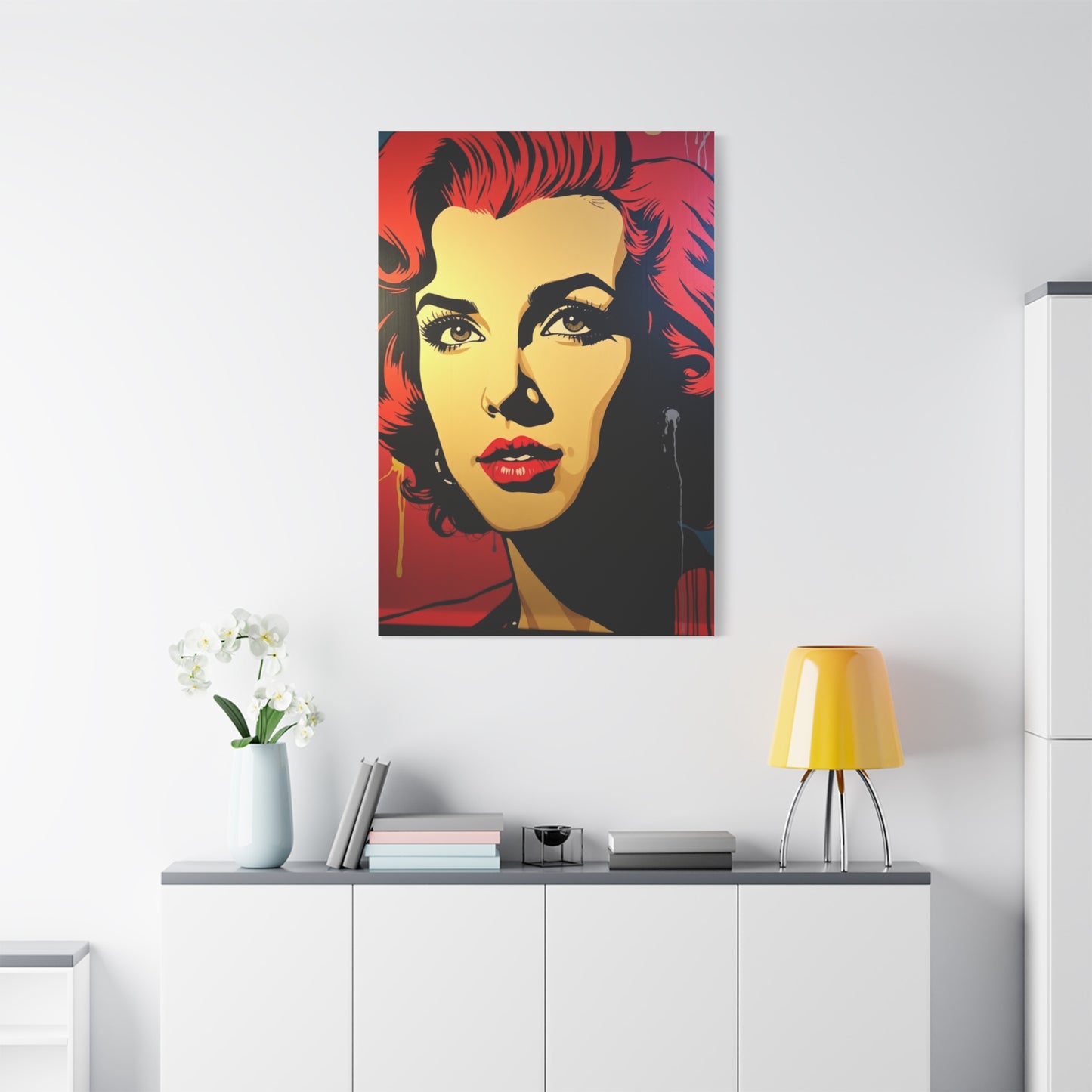 Opulent Pop Expression Wall Art & Canvas Print