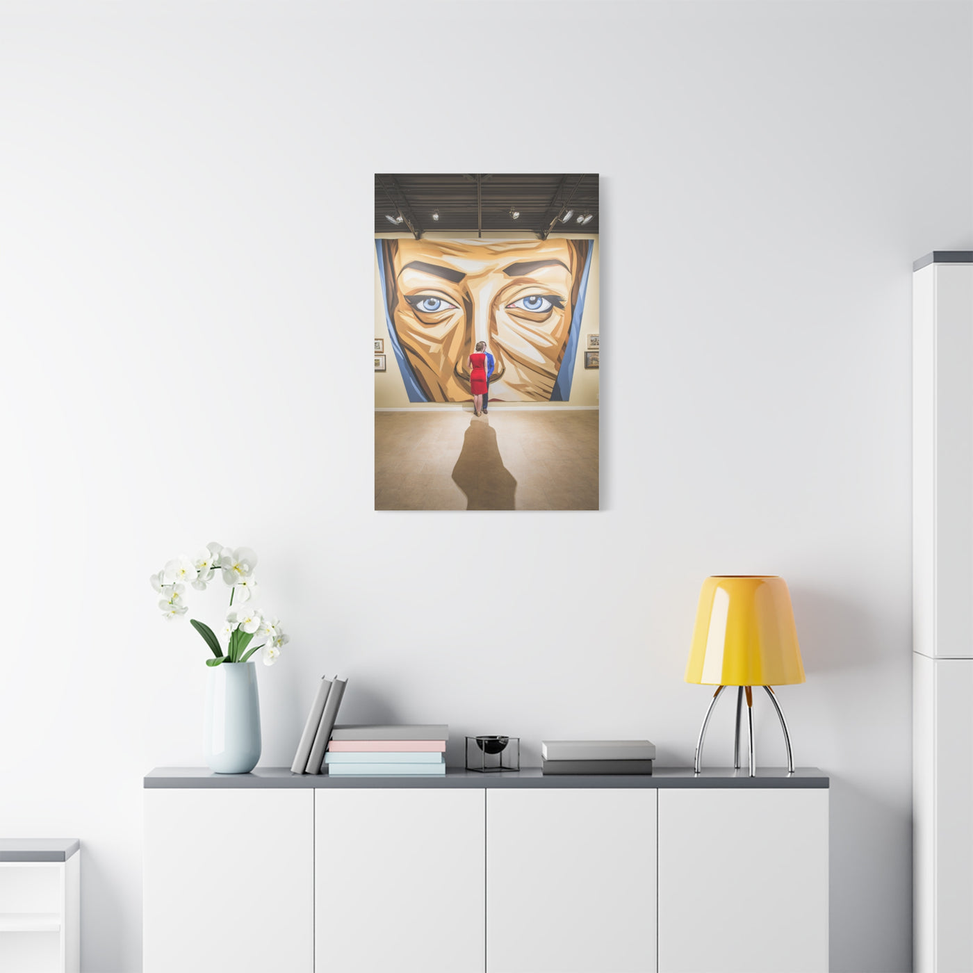 Monumental Contemporary Gallery Portrait Wall Art & Canvas Print