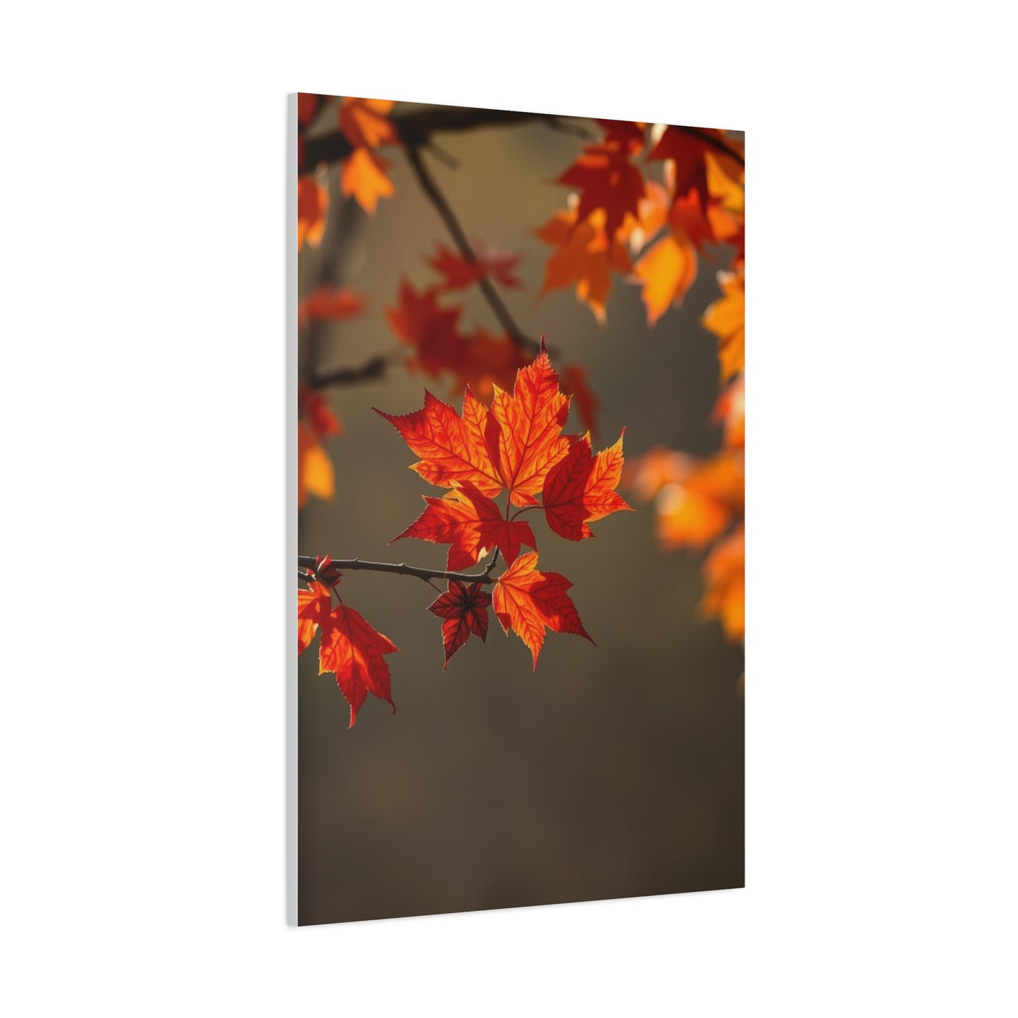 Golden Ember Season Canvas