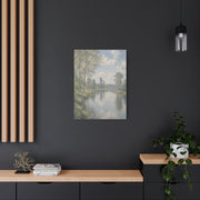 Beside Still Waters Impressionist Scripture Wall Art & Canvas Print