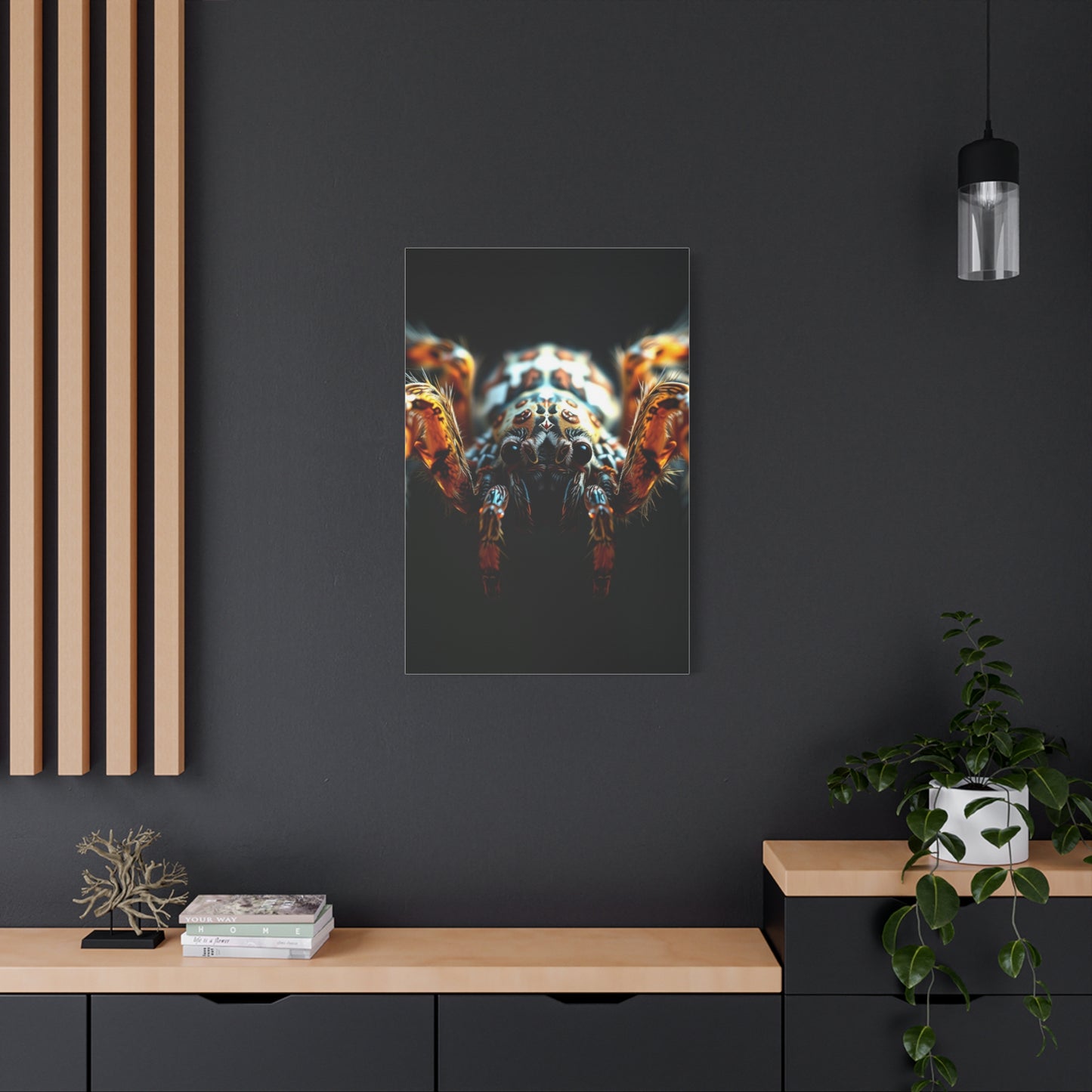 Arachnid Elegance Canvas Wall Art & Canvas Print