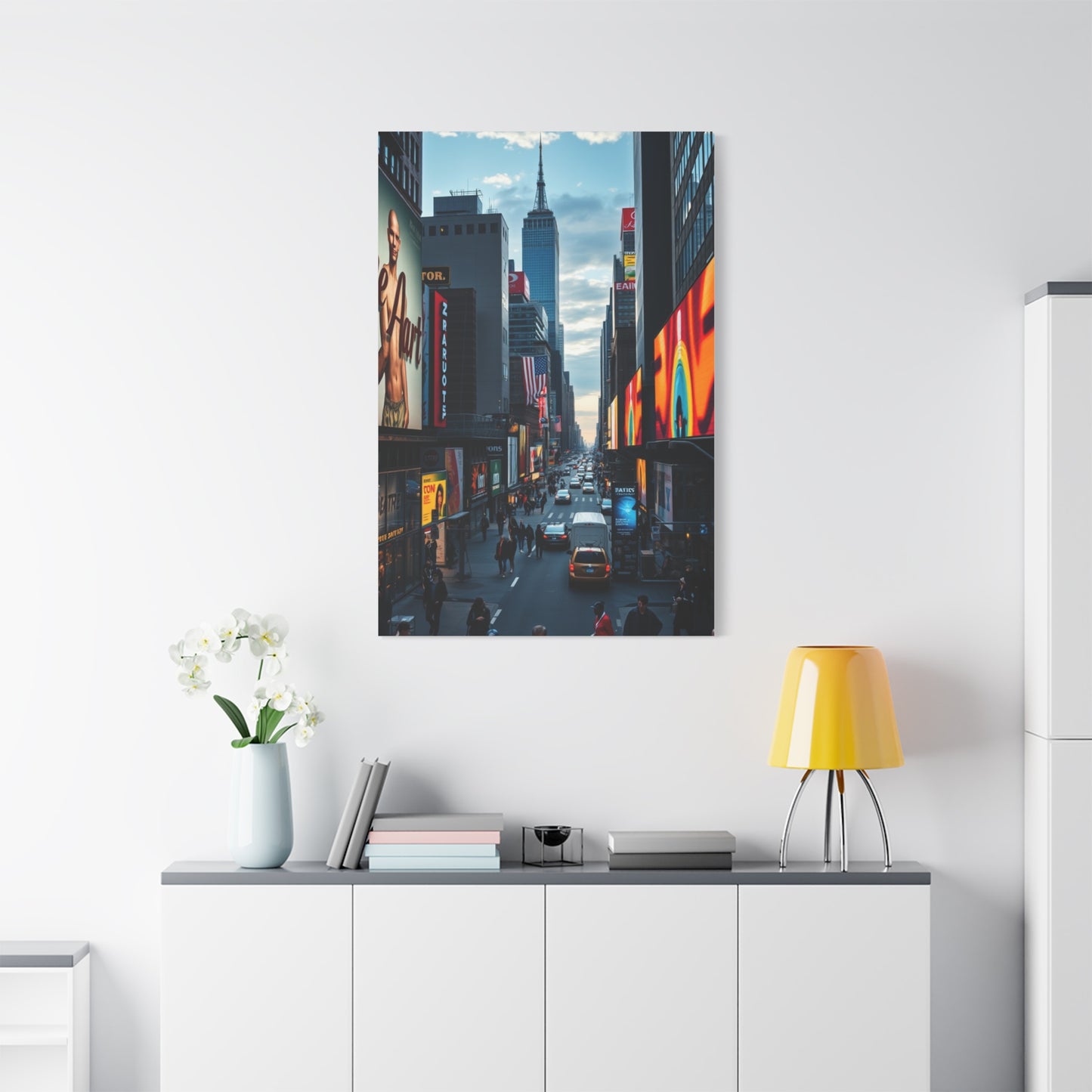 Gotham Nocturne Canvas Wall Art & Canvas Print