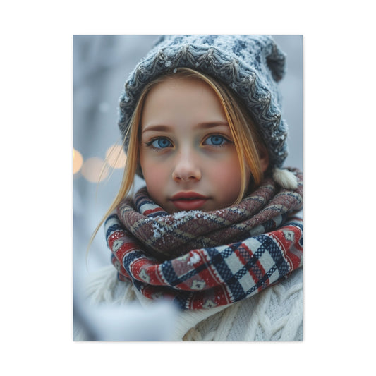 Glistening Frost Canvas Wall Art & Canvas Print