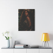 Regal Ocean Queen Mermaid Portrait Wall Art & Canvas Print