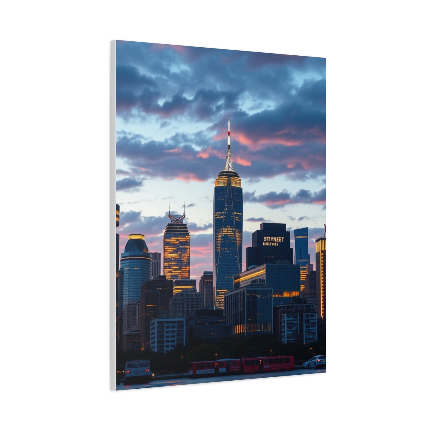 Vision Skyline Art Art Wall Art & Canvas Print