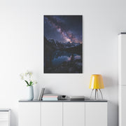 Milky Way Alpine Lake Wall Art & Canvas Print