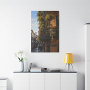 French Quarter Balcony Floral Detail Wall Art & Canvas Print