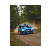 Subaru WRX STI Forest Rally Road Wall Art & Canvas Prints