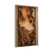 Live Edge Desert Mesa Southwest Wall Art & Canvas Print