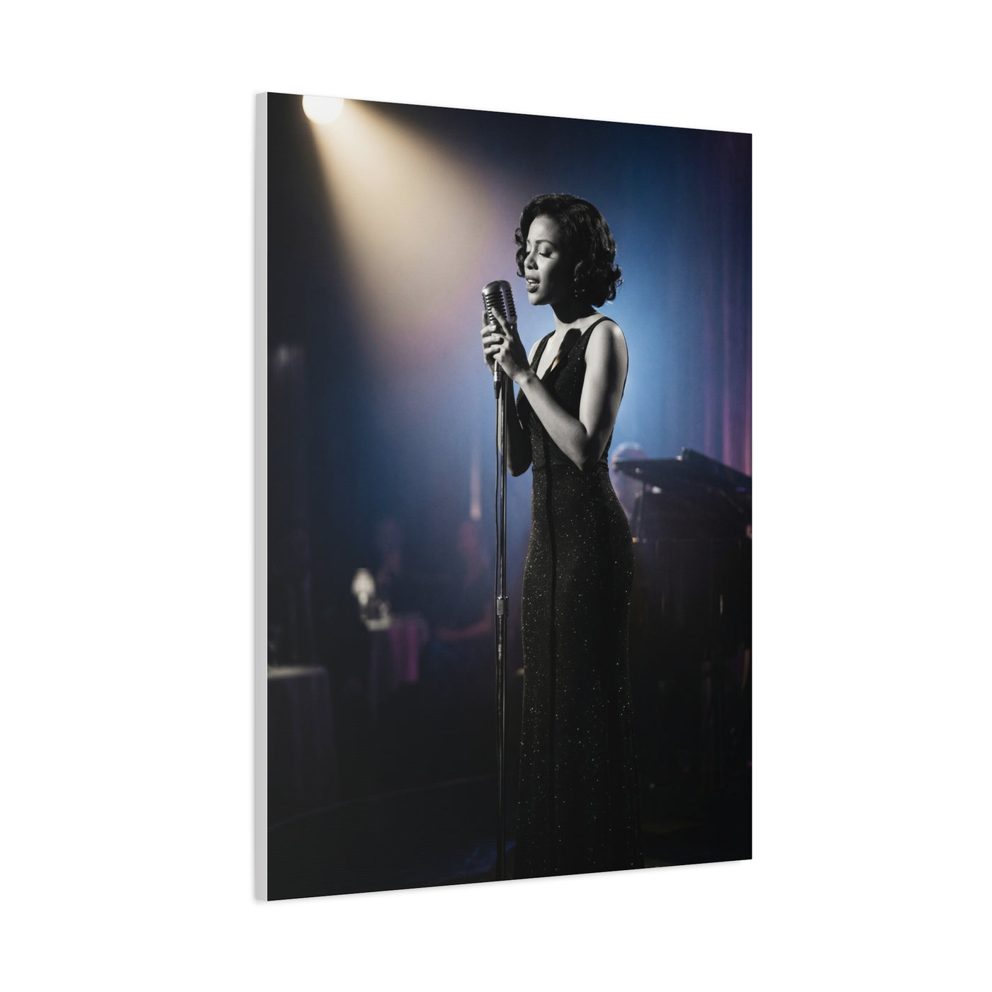 Ambient Turntable Night Mood Wall Art & Canvas Print