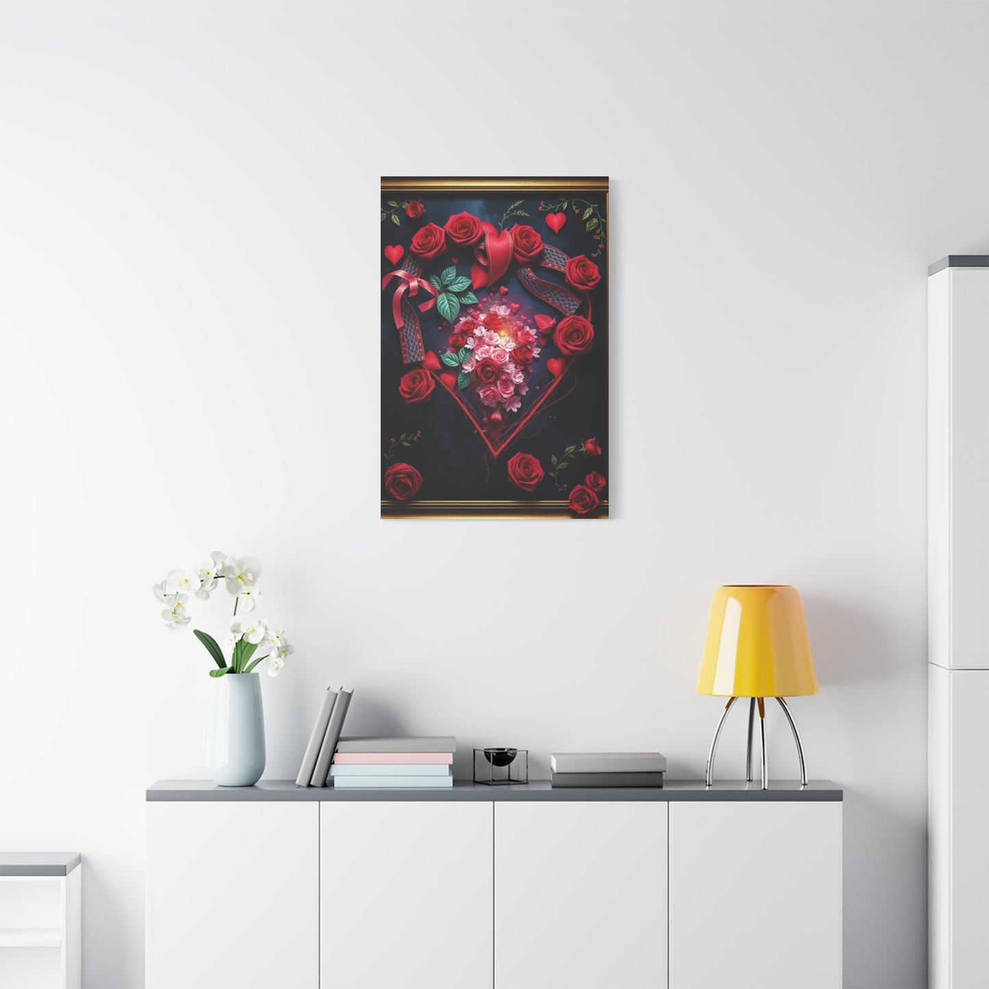 Valentine's Day Art Luxury Canvas Wall Art & Canvas Print