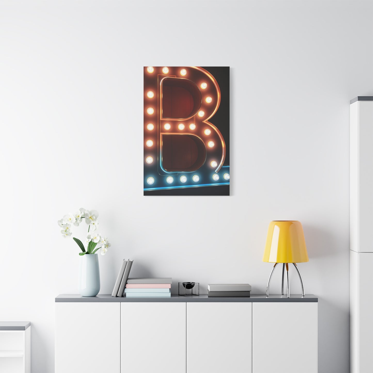 Alphabet & Letter A Art Supreme Canvas Wall Art & Canvas Print