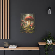Fantasy Mushroom Forest Panorama Wall Art & Canvas Print