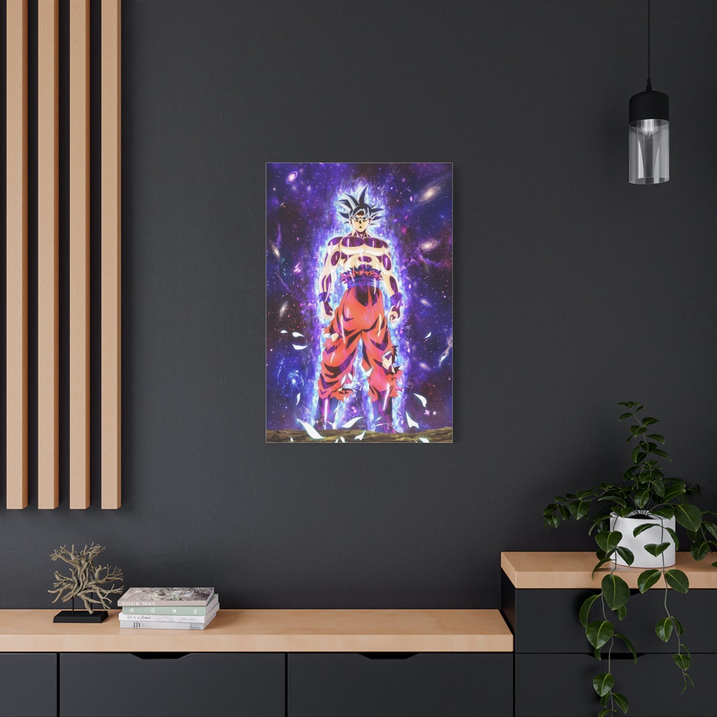 Dragon Ball Z Perfected Ultra Instinct Goku Poster Wall Art & Canvas Print