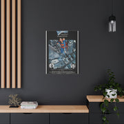 Superman "You'll Believe A Man Can Fly" Movie Poster Wall Art & Canvas Print