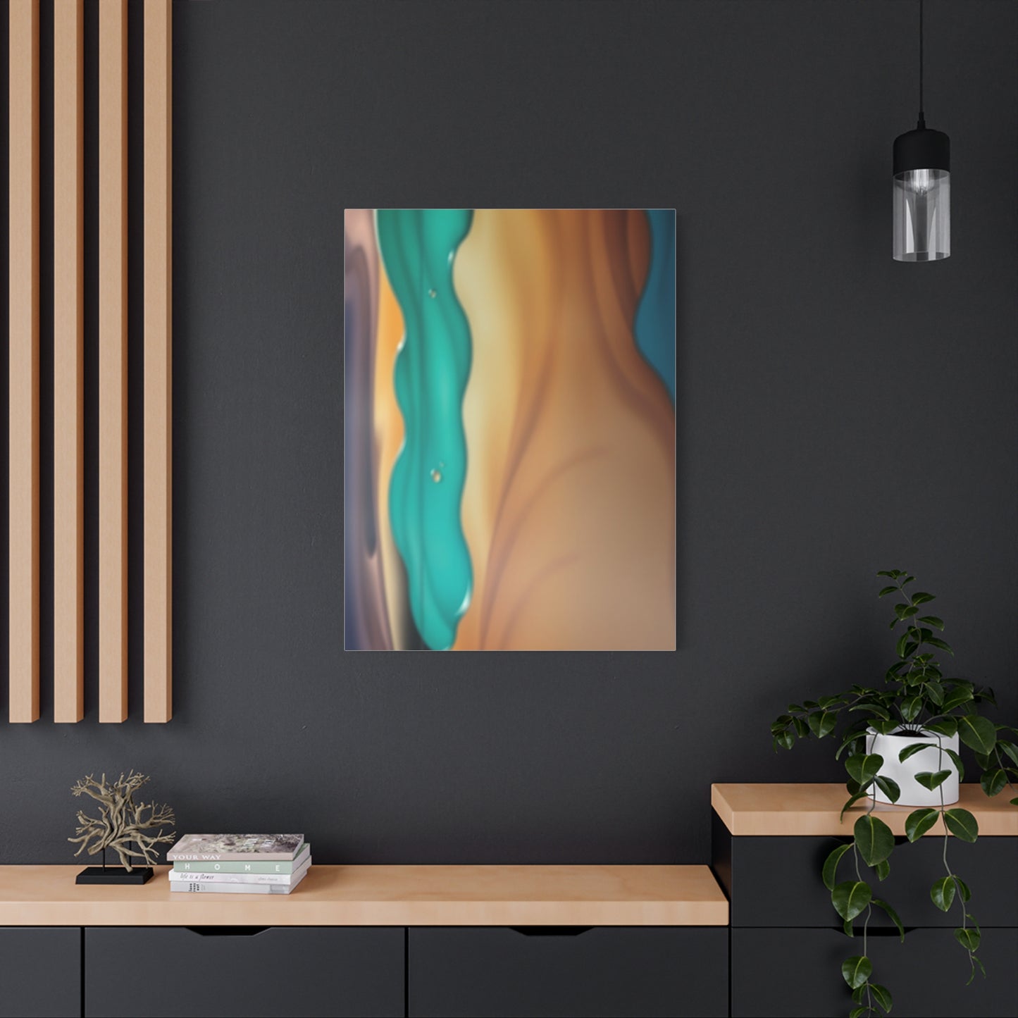 Contemporary Tides Elegance Wall Art & Canvas Print