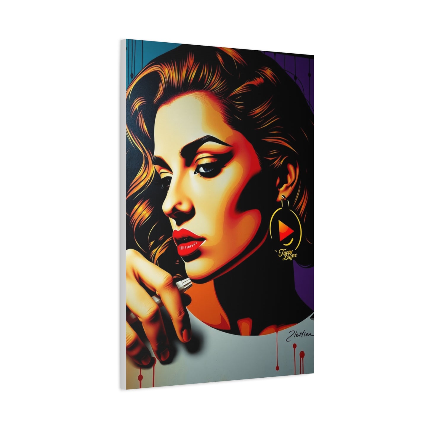 Opulent Vibrance Canvas Wall Art & Canvas Print