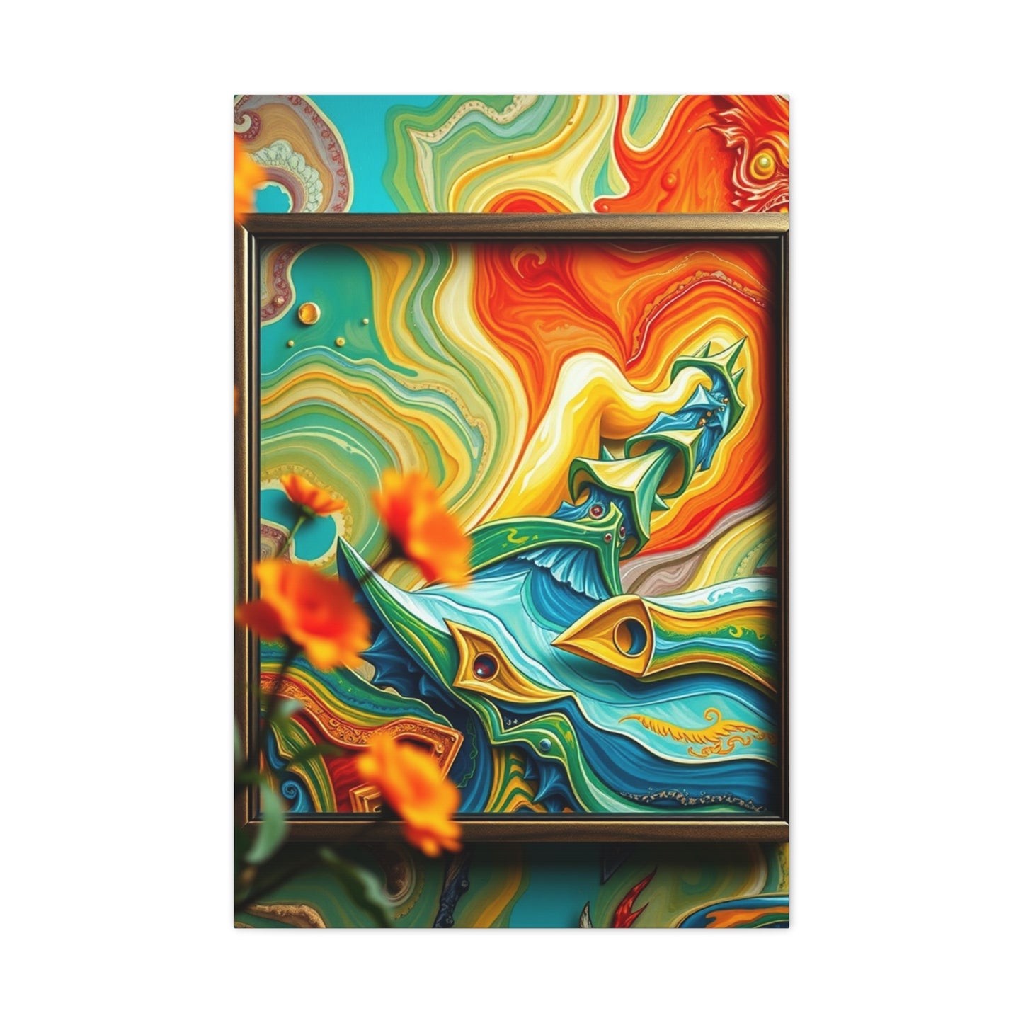 Square Art Canvas Art 7 Wall Art & Canvas Print