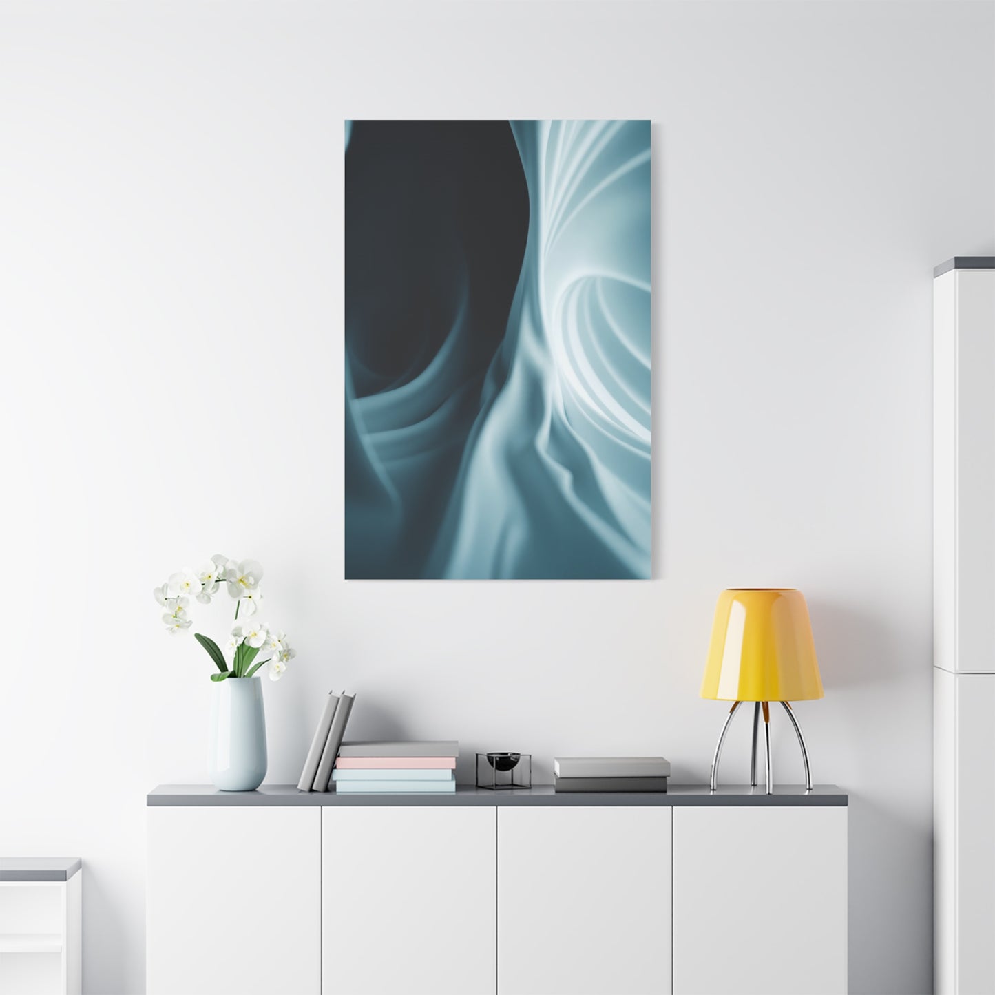 Masterpiece Gray & White Art Vision Wall Art & Canvas Print