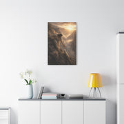 Leaves the 99 Sunrise Rescue Scripture Wall Art & Canvas Print
