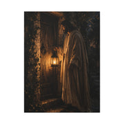 Jesus Knocking Candlelight Door Wall Art & Canvas Print