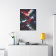 Oversized Jewel-Tone Abstract Expressionist Wall Art & Canvas Print