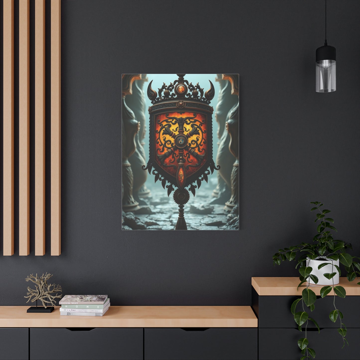 Archaic Elegance Wall Piece