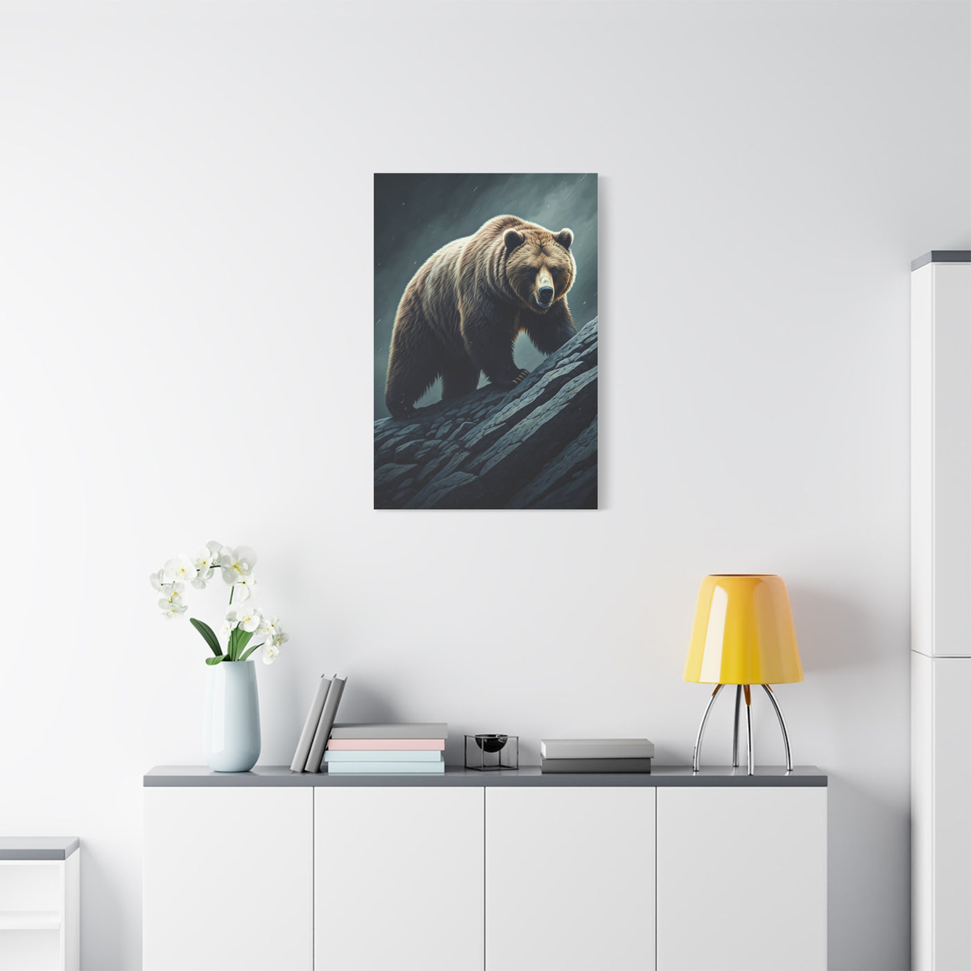 Mountain Ridge Grizzly Bear Wall Art & Canvas Prints