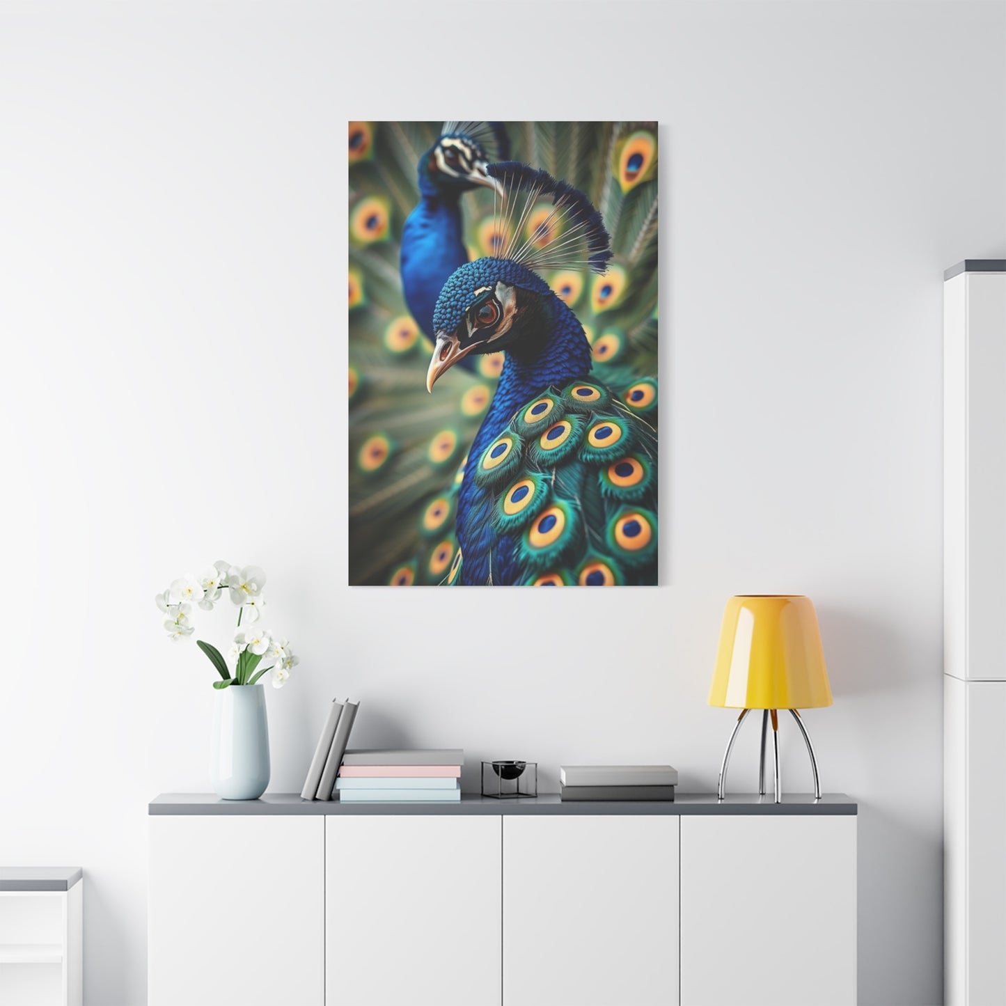 Supreme Peacock Art Beautiful Collection Wall Art & Canvas Print