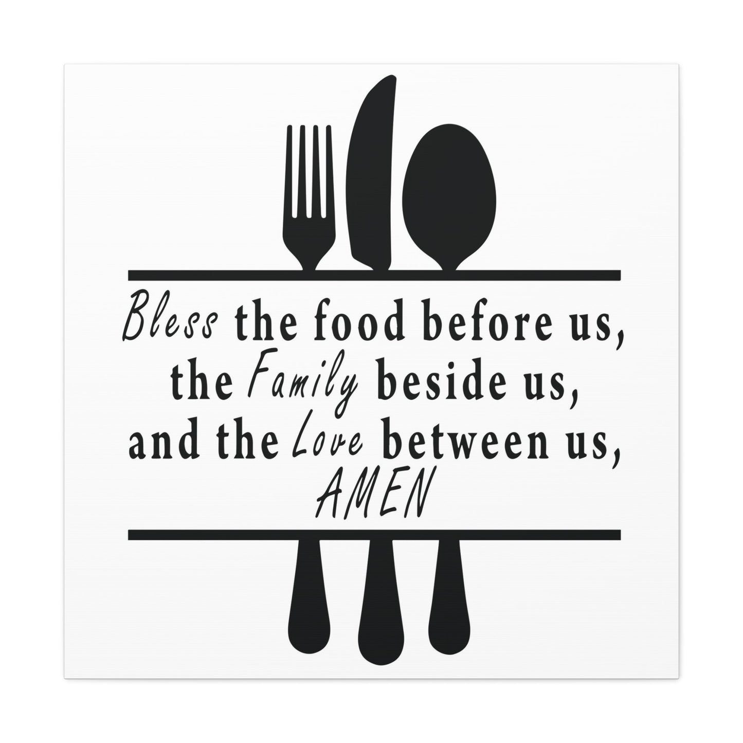 Dining Quote Wall Art & Canvas Prints