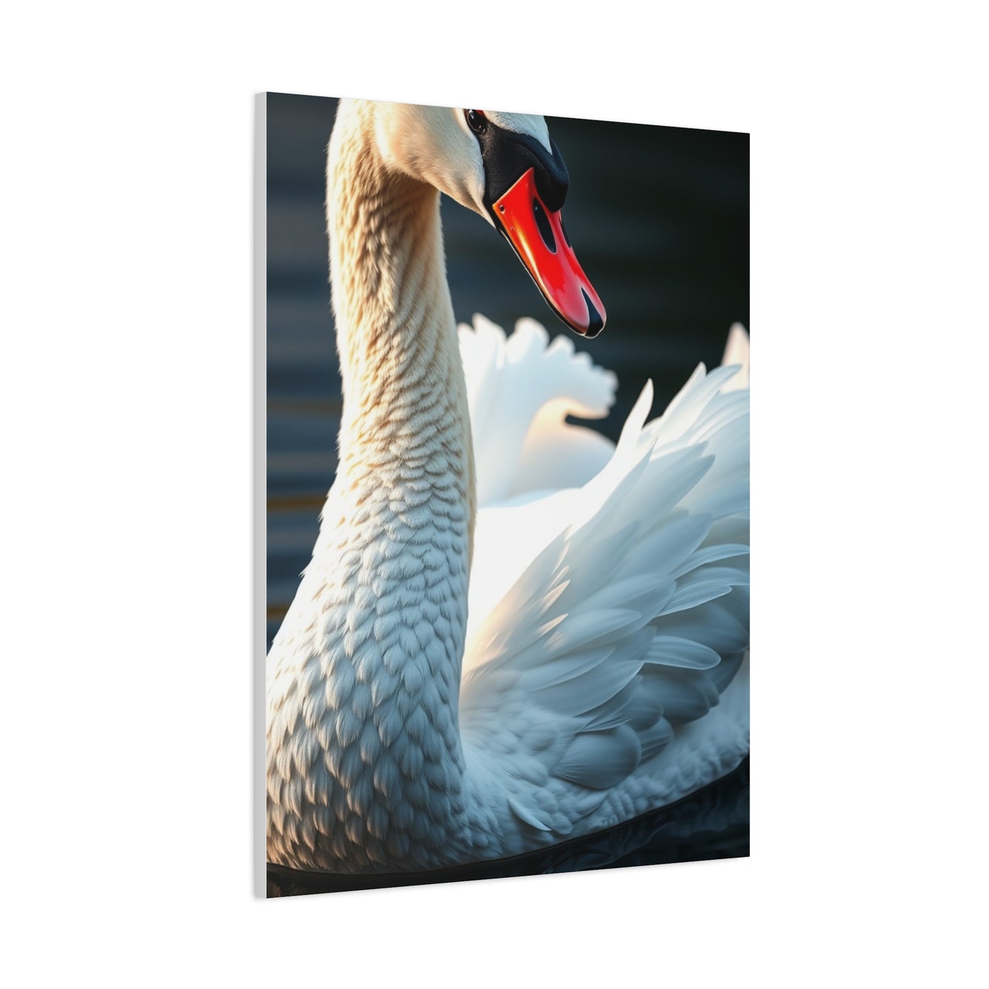 Swan Art Supreme Canvas Wall Art & Canvas Print