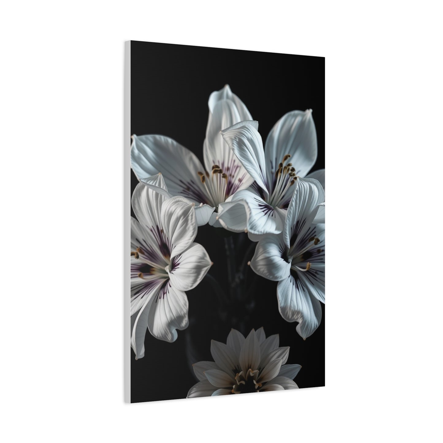 Grayscale Blossom Reverie Wall Art & Canvas Print