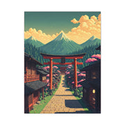 Torii Path to the Mountains Wall Art & Canvas Prints