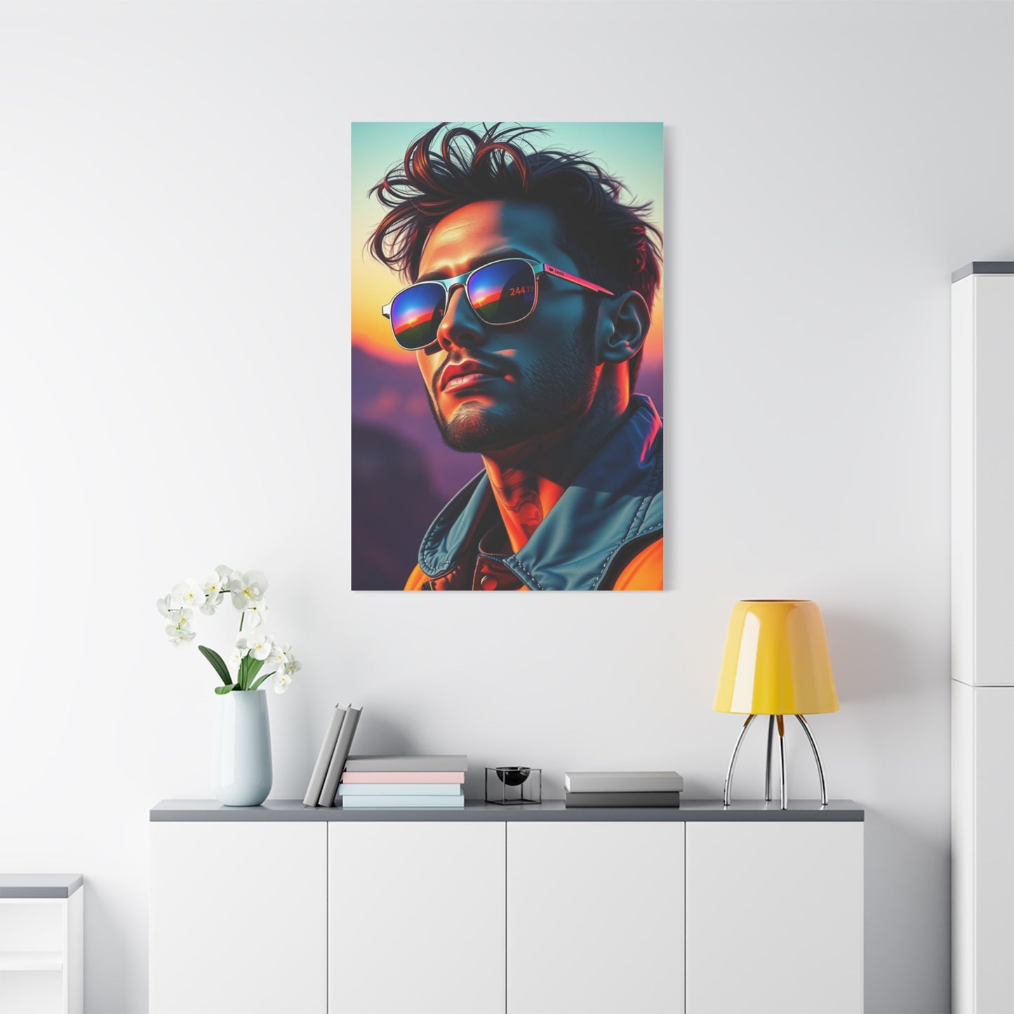 Chic Gentlemans Display Wall Art & Canvas Print