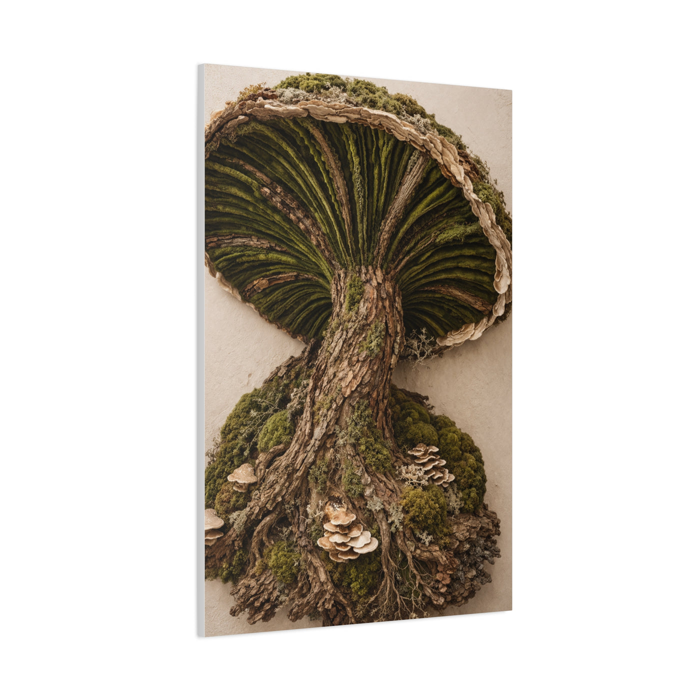 Giant Forest Biophilic Relief Sculpture Wall Art & Canvas Print