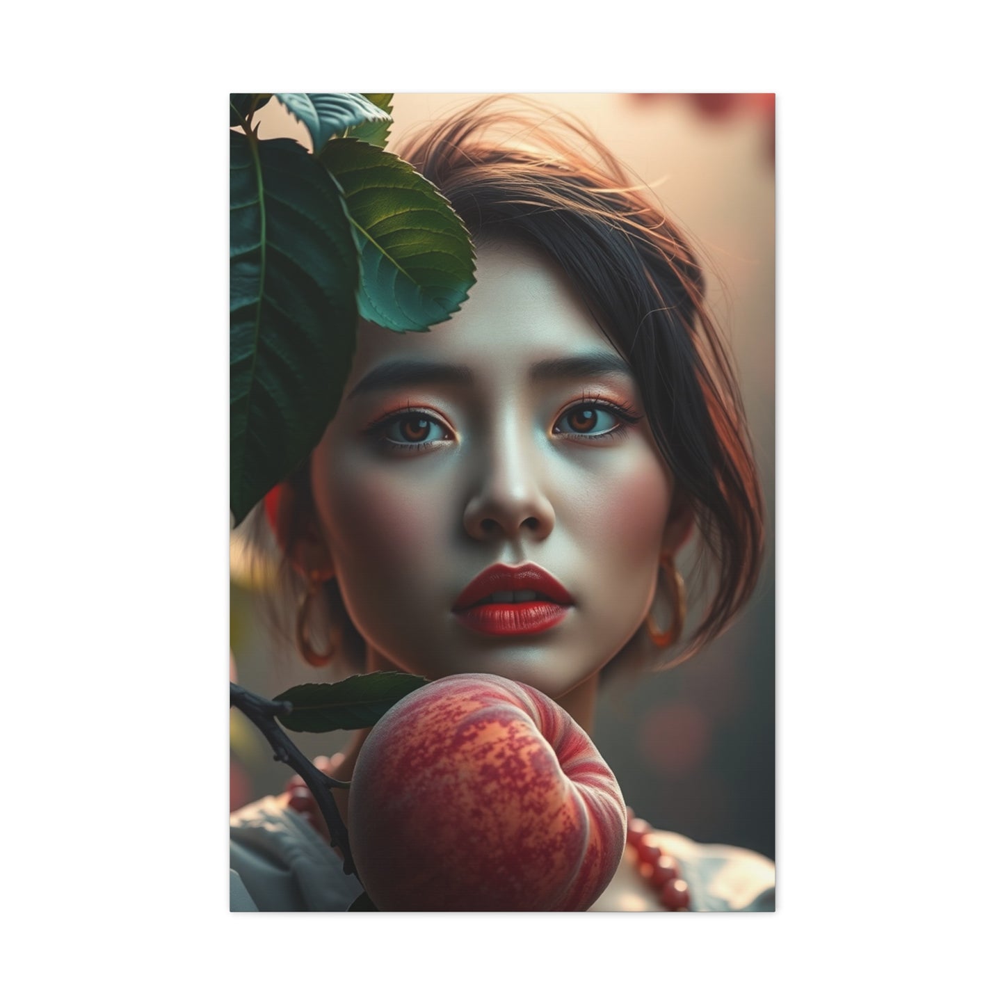Supreme Peach Art Beautiful Collection Wall Art & Canvas Print