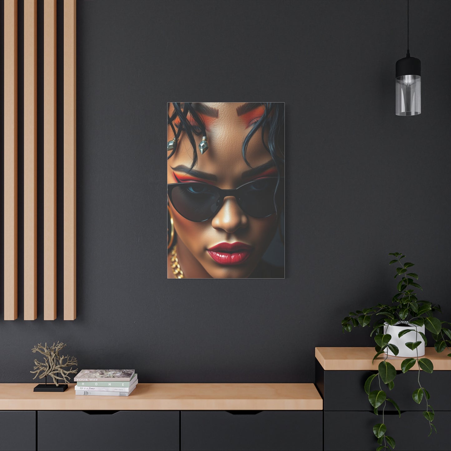 Divine Rihanna Art Canvas Wall Art & Canvas Print