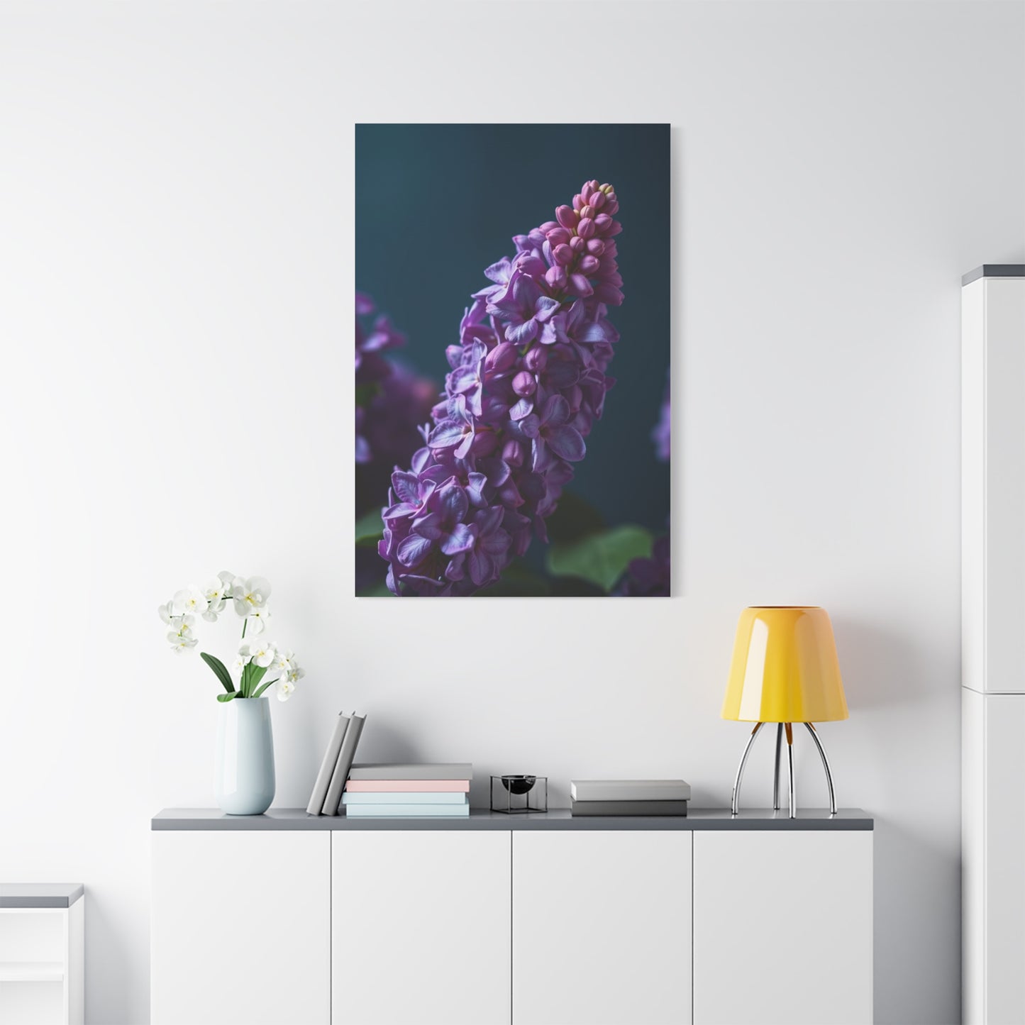Elite Lilac Flower Art Vision Wall Art & Canvas Print