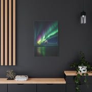 Northern Lights Jet Flight Wall Art & Canvas Prints